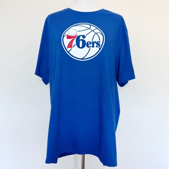 Philadelphia 76ers Sixers T-Shirt Ben Simmons Men’s Size XL NBA Fan Gear Blue - Picture 1 of 7